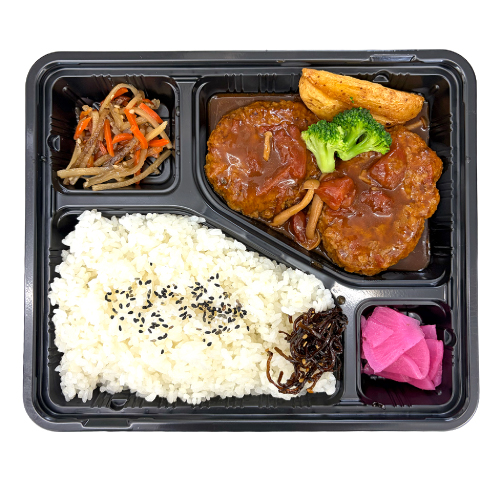 煮込みハンバーグ弁当